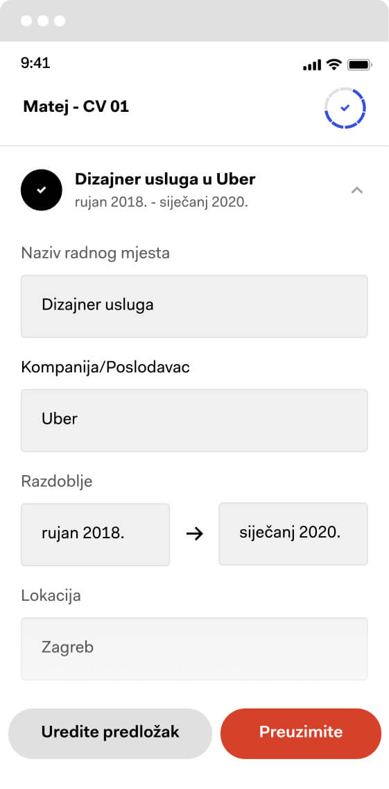 cv builder