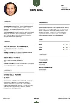 Odaberite predložak Peking i napravite profesionalan CV