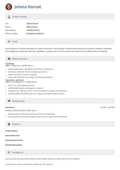 Odaberite predložak Berkeley i napravite profesionalan CV
